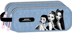 PORTATODO DOBLE KPOP HUNTRIX 21X8X6CM