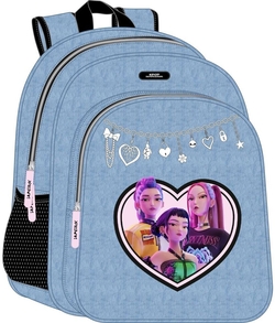 MOTXILA JUNIOR ADAPT.CARRO KPOP HUNTRIX 32X38X12CM