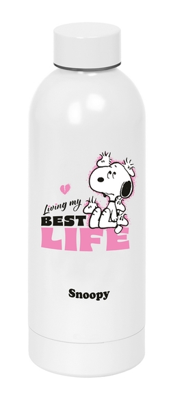 GARRAFA TERMO ACERO INOXIDABLE 500ML SNOOPY 7X22,5CM
