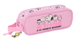 PORTATOT DOBLE SNOOPY 21X8X6CM