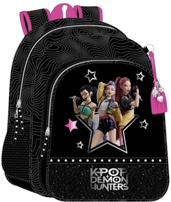 MOCHILA JUNIOR ADAPT.CARRO KPOP ENERGY 32X38X12CM