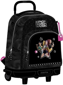 MOTXILA GDE. C/RODES COMPACT EXT. KPOP ENERGY 33X45X22CM