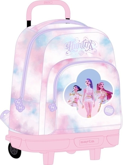 CARTABLE GDE. C/ROUES COMPACT EXTR. KPOP ARTIST 33X45X22CM