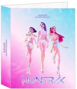 CARPETA F. 4 AN 35MM L. ANCHO KPOP STATIONERY 27X33X6CM