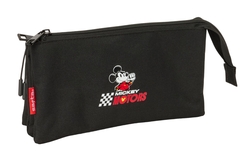 PORTATODO TRIPLE MICKEY & FRIENDS RACING - TEEN 22x12x3cm