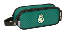 Real Madrid Double Pencil Case, 2nd Kit 26/27, 21x8x6cm