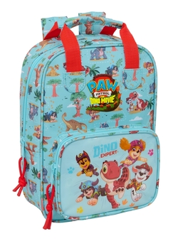 MOCHILA INFANTIL ASAS AD CARRO PATROL DINO RESCU 20X28X8CM