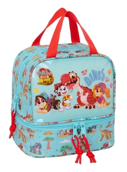 PORTAMERIENDAS PAW PATROL DINO RESCUE 20X20X15CM