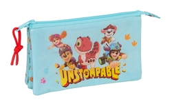 PORTATODO TRIPLE PAW PATROL DINO RESCUE 22X12X3CM