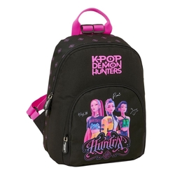 MINI MOCHILA K-POP DEMON HUNTERS NEGRA