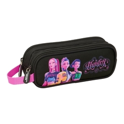 ETUI DOUBLE K-POP DEMON HUNTERS NOIR
