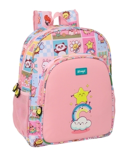 MOCHILA JUNIOR ADAPTABLE A CARRO Mr. WONDERFUL COMIC 32x38x12cm