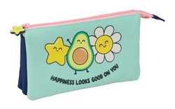 PORTATODO TRIPLE Mr. WONDERFUL ESTRELLA 22x12x3cm