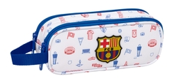 PORTATOT DOBLE F.C.BARCELONA PREESCOLAR 21X8X6CM