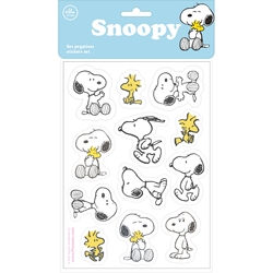 SET PEGATINAS SNOOPY 10,5x14,8cm