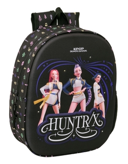 MOTXILA 3D AMB LEDS K-POP DEMON HUNTERS SOUND 27X33X10CM