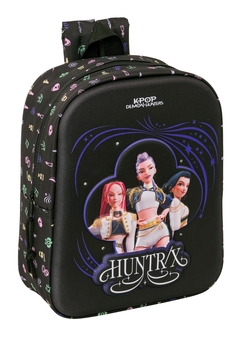 MOCHILA GARDERIA 3D LEDS KPOP DEMON SOUND 22X27X10CM