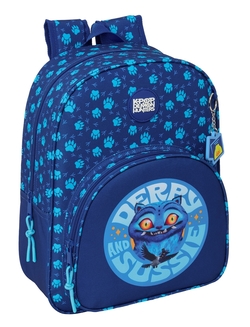 MOTXILA INFANTIL AD.CARRO KPOP DEMON DERPY 26X34X11CM
