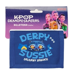 BILLETERA CABECERA K-POP DEMON HUNTERS DERPY 12,5X9,5X1CM