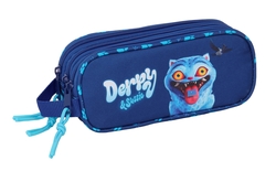 ESTOJO TRIPLO K-POP DEMON HUNTERS DERPY 21X8,5X7CM