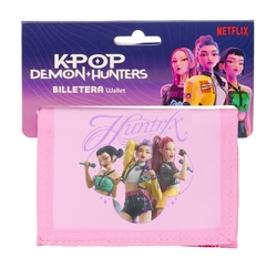 BILLETERA CABECERA K-POP DEMON HUNTERS STAGE 12,5X9,5X1CM