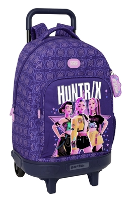 MOTXILA GDE RODES COMPACT KPOP DEMON FIGHTERS 33X45X22CM