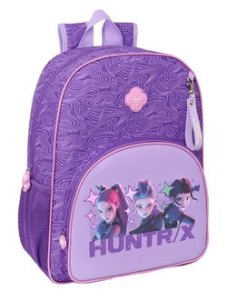 MOTXILA ADAPTABLE CARRO K-POP DEMON HUNTERS BATTLE 33X42X1