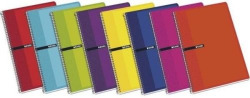 PACK/5 CAHIER SPIRALE Fº 100H 70G. CUAD.4X4 TAPA EXTRADURA