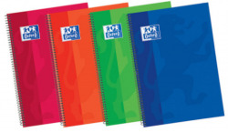 PACK/5 BLOCO Fº 80H 90G PAUTADO 3.5 CM CAPA EXTRADURA COL.SURT.