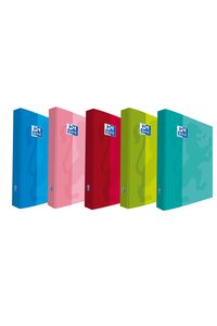 PACK/10 DOSSIER A4+ 4 ANNEAUX 25MM SCHOOL COULEURS ASSORTIMENTS