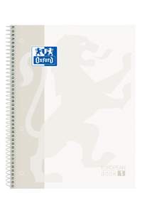 PACK/5 BLOCO A4+ 80H 90G. CUAD.5X5 BRANCO EUROPEANBOOK1