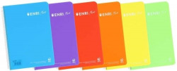 PACK/5 BLOCO Fº 80H 90G. 1 HORIZ. C/N ENRI PLUS T. PLASTICO