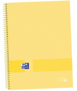 PAQ/5 BLOC A4+ 80H 90G CUAD.5X5 EBOOK OXFORD&YOU BANANA