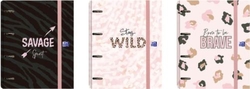EUROPEANBINDER A4 + RECAMBIO 100H CUAD.5X5 ANIMAL PRINT SUR
