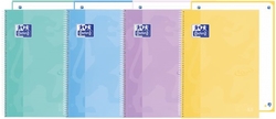 PACK/5 BLOCO A5+ 80H 90G. DOTS EBOOK1 TOUCH CORES PASTEL