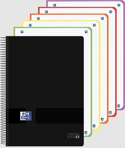PACK/5 BLOCO A4+ 120H 90G. CUAD.5X5 EBOOK5 COR PRETO