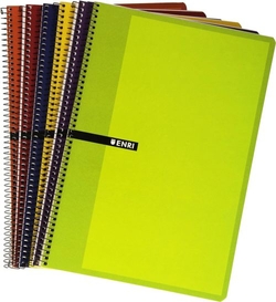 (S) CUADERNO ESPIRAL Fº 80H 60G. 1HORIZONT. TAPA BLANDA
