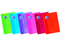 libretas a4 48h 90g. cuad.4x4 c/m colores surtidos