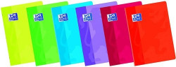 libreta a4 48h 90g. 1 horizontal con margen colores surtidos