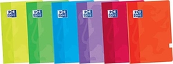 PACK/10 CADERNOS A4 48H 90G. 1HORIZONTAL C/M CORES SURTID