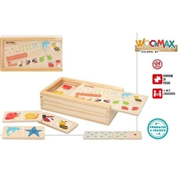 Domino Animales Madera 29Pzs