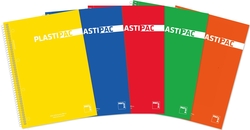 PAQ/5 BLOC A6 80H 90G CUAD.5X5 PLASTIPAC T.POLIPROPILENO
