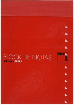 PACK OF 10 NOTEPADS WITH COVER 16TH 80PG 60G GRAPH 4X4 PASCA