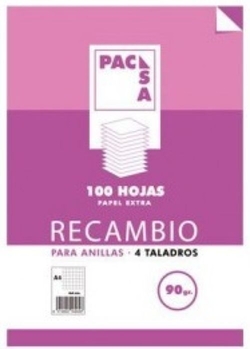 PIÈCE DE RECHANGE Fº 100H 4 TALADROS 90G CUAD.4X4 C/M PACSA