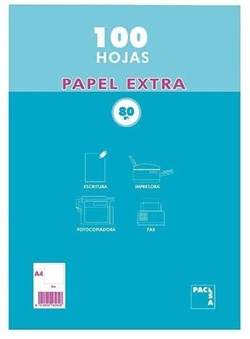 PACK A4 100H 80G LISO PACSA