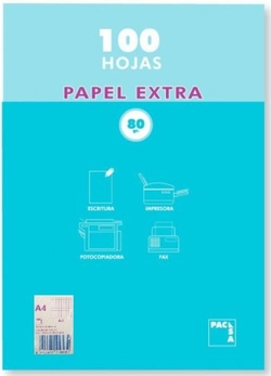 PACK A4 100 SHEETS 80G PASCA GRAPH 4X4