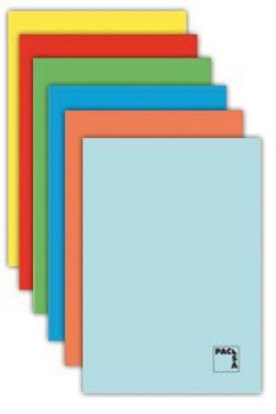 PACK OF 10 NOTEBOOKS A4 48PG 70G LINED 3.5 W/M EMBOSSED COVER PASCA