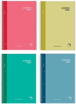 PACK/4 BLOCO A4 120H 90G CUAD.5X5+GRECA PREMIUM EXTRA MICROP.