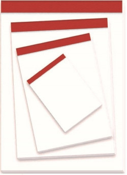 PACK/10 BLOCO NOTAS SIN CAPA 4º 80H 60G LISO PACSA