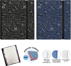 C/4 CARPEBLOC RINGBOOK FOAM A4 ANNEAUX 35MM MATHS ASSORTIMENTS